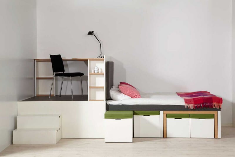 Platzsparende Möbel 2020 ++ Betten Sofas Tische Tipps&Tricks